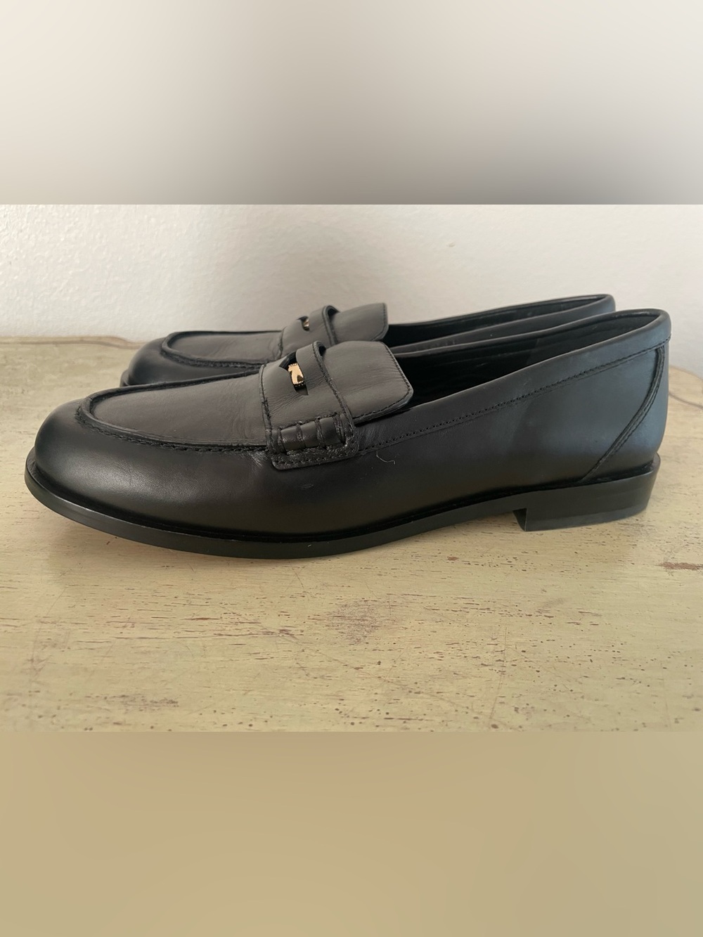 Madewell The Grayson Penny Loafer in True Black Size 9 1/2 M NWOB $178 NX647 - Picture 7 of 11